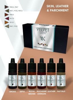 Velvet Inks Skin, Leather + Parchment