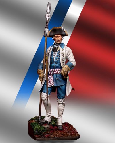 Saxon Infantry Captain 1759