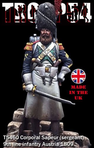 Corporal Sapeur 9th Line Infa, Austria