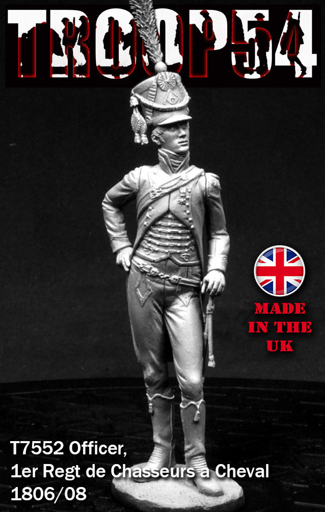 Officer, 1er Reg de Chasseurs a cheval