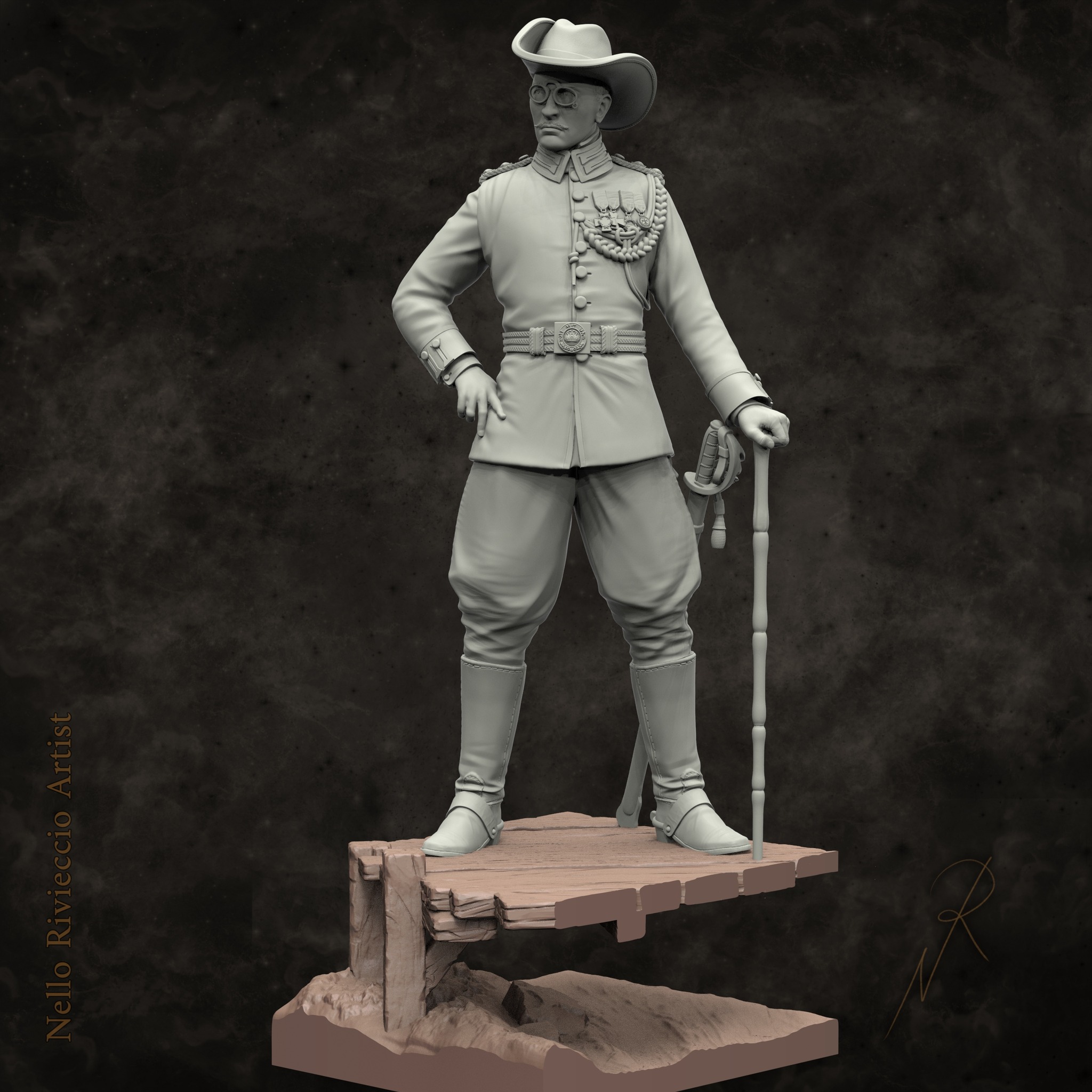 Germany Hauptmann Oversea troops 1885