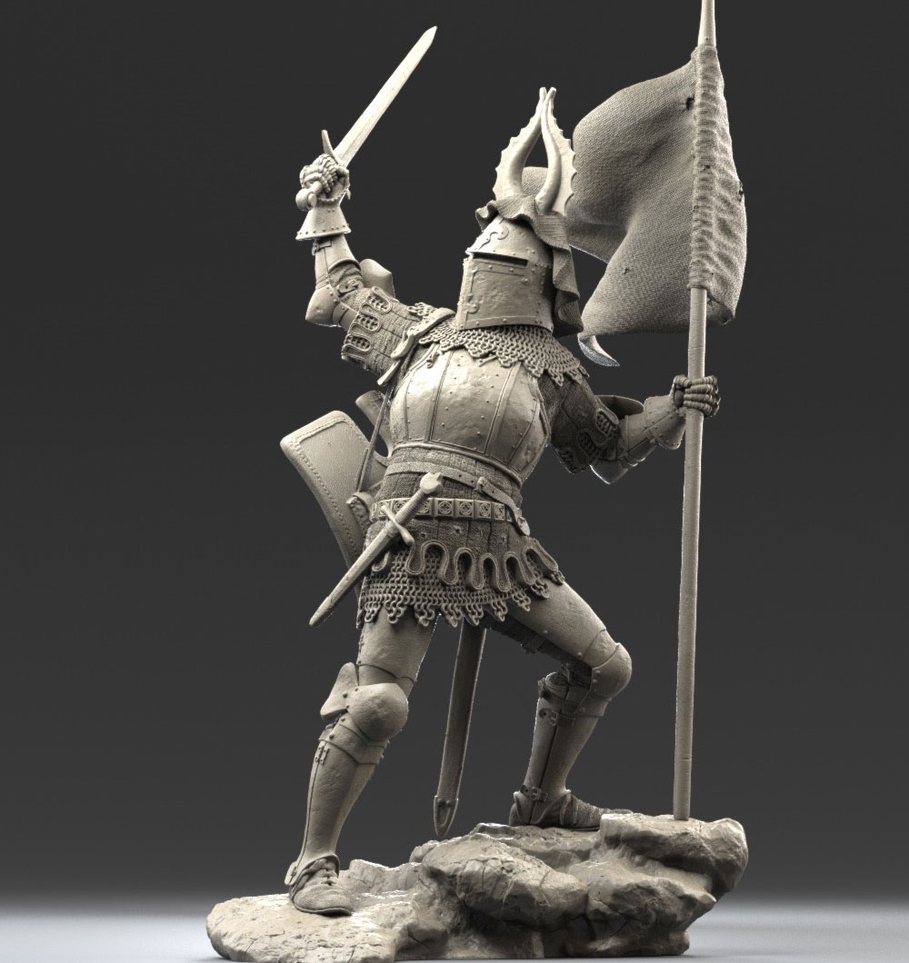 German medieval Knight