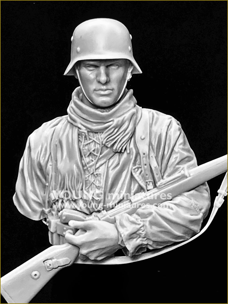 Young German Infantry WW II